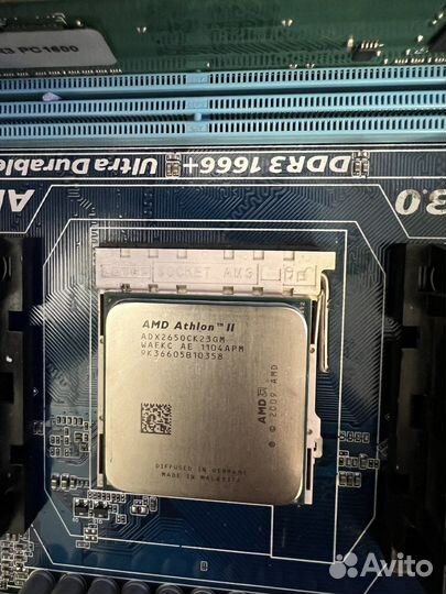 Материнская плата с процессором amd AM3