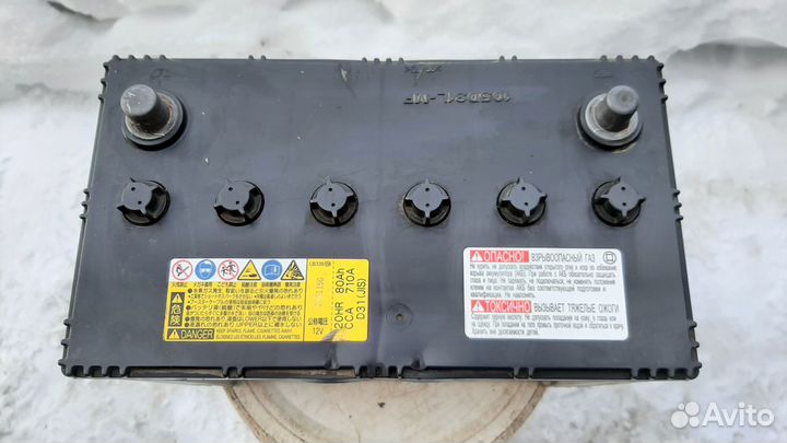 2 аккумуляторные батареи toyota land cruiser prado