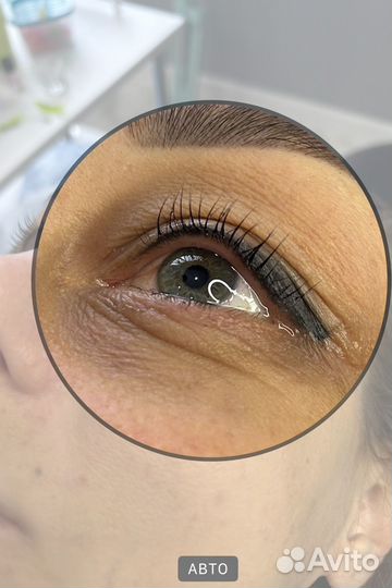 Окрашивание ламинирование бровей и ресниц