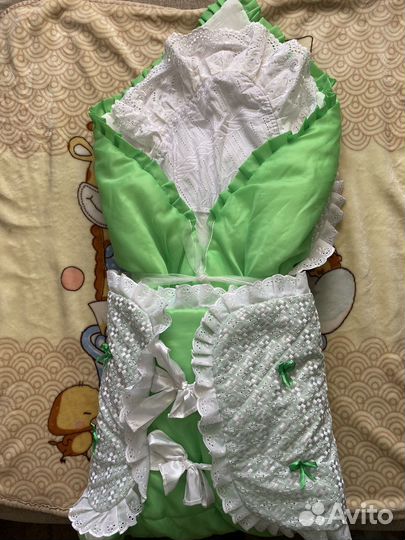 Конверт на выписку теплый