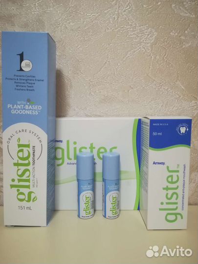 Средства для ухода за полостью рта глистер