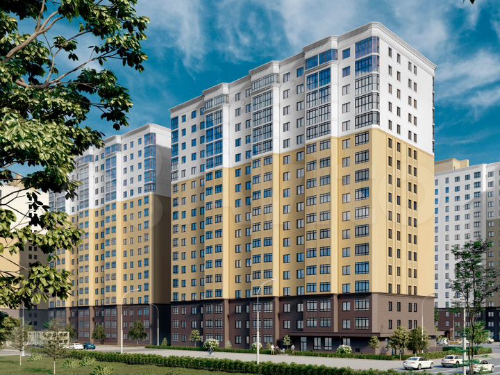 1-к. квартира, 36,7 м², 17/17 эт.