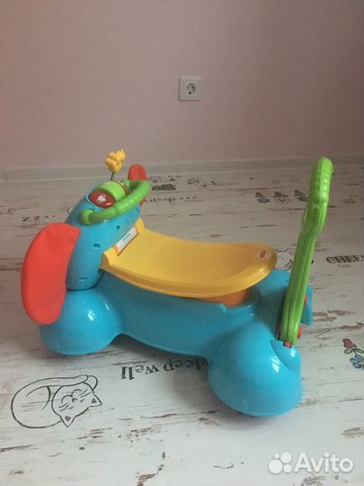 Каталка слоник Fisher Price