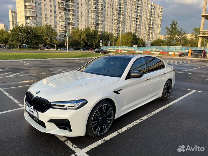 BMW M5 4.4 AT, 2018, 83 680 км