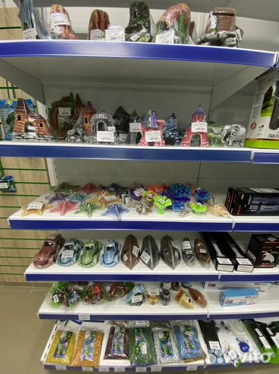 Гроты и декорации для аквариумов