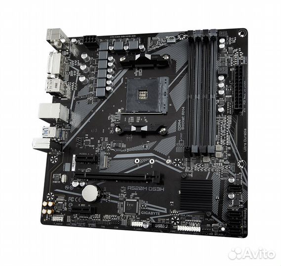 Материнская плата gigabyte A520M DS3H