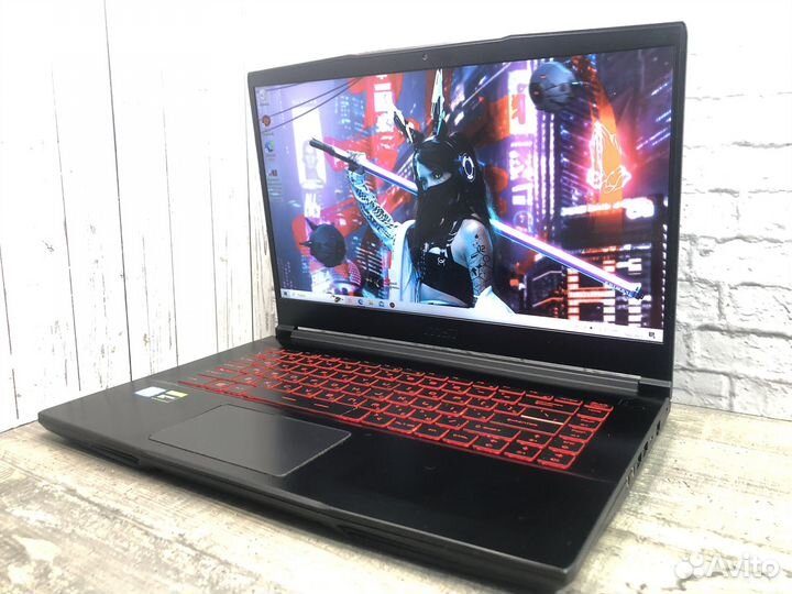 Игровой ноутбук msi GTX 1650/16gb/i5/SSD