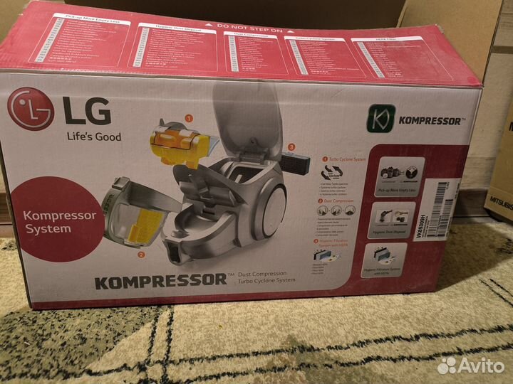 Пылесос LG VK89309H Kompressor