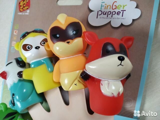 Пальчиковые куклы набор finger puppet 5 шт
