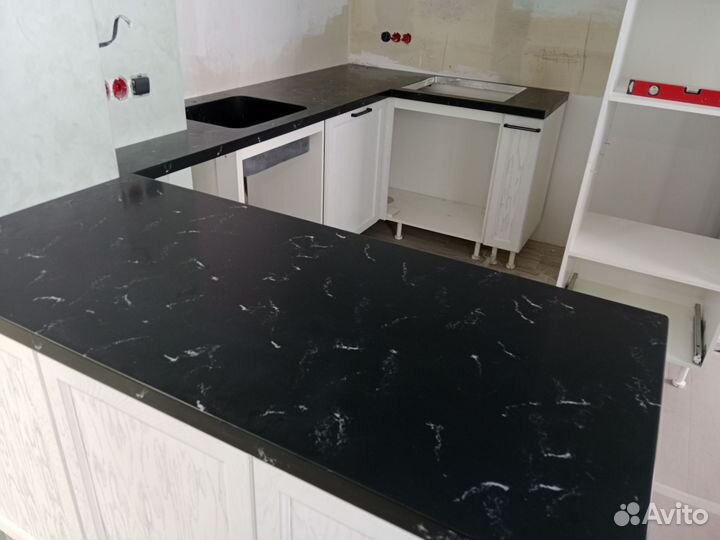 Изготовление столешниц, подоконников, ресепшн. Рем