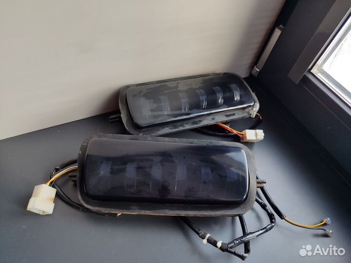 Надфарники светодиодные линзованные Лада нива