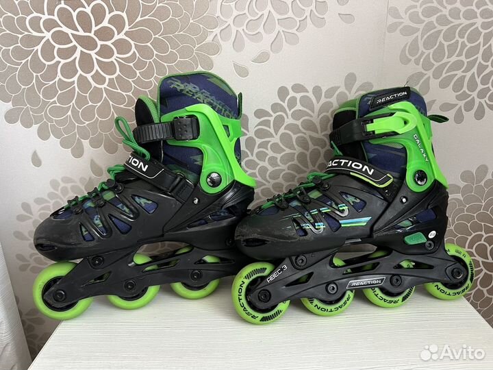 Роликовые коньки детские (размер 32-35)