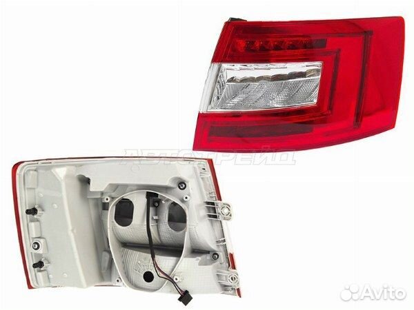 Фонарь задний skoda octavia 13-20