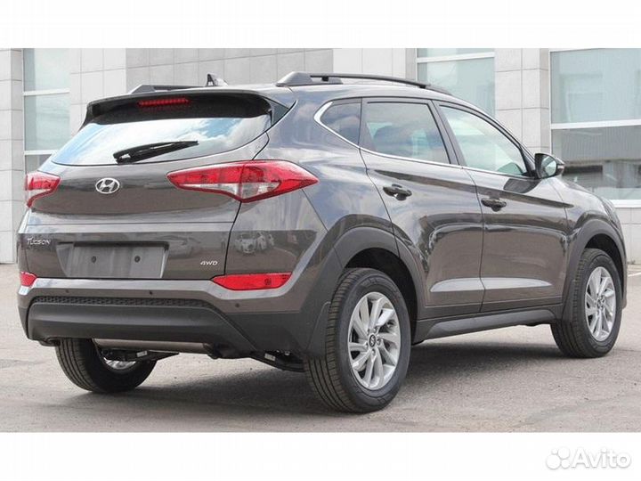 Рейлинги на крышу Hyundai Tucson III 2015-2020 апс