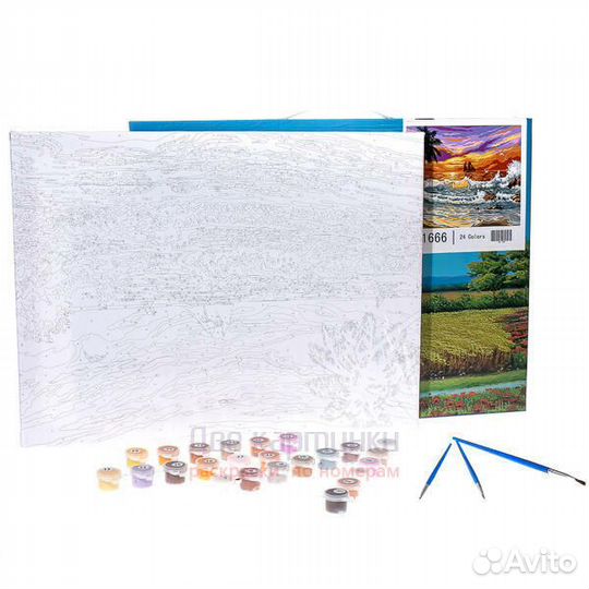 Картина по номерам 40x50 Птице неимоверной красоты