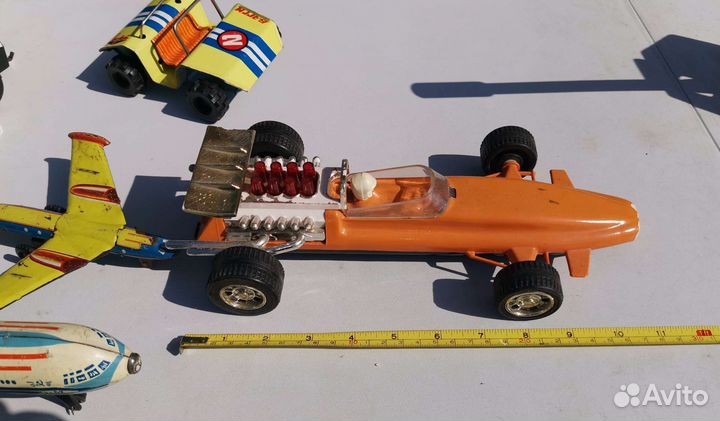 Игрушки СССР багги самолёт инерционные