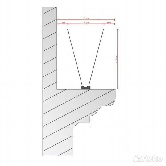 Отпугиватель птиц, шипы противоприсадные 