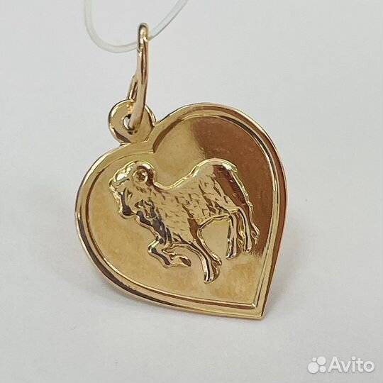 Золотая подвеска 585 пробы