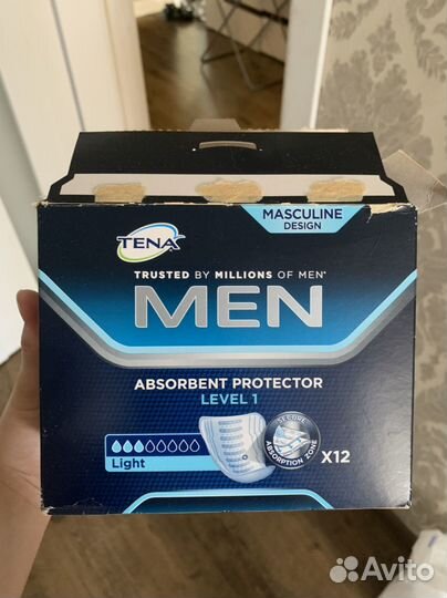 Урологические прокладки для мужчин Tena