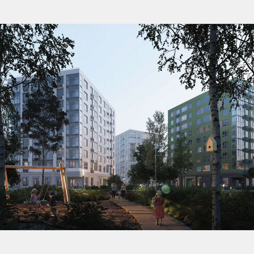 2-к. квартира, 51,4 м², 9/11 эт.