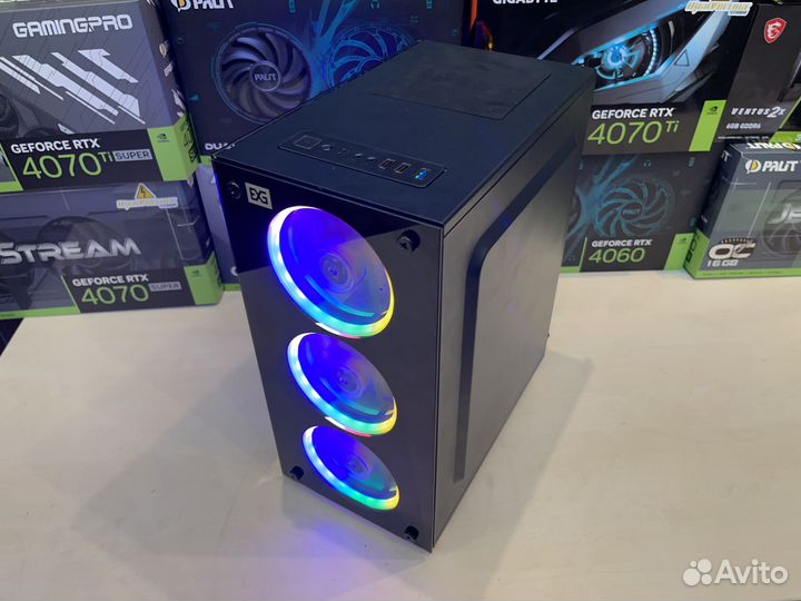 Мощный компьютер 2024 RTX 4070 Ti GeForce