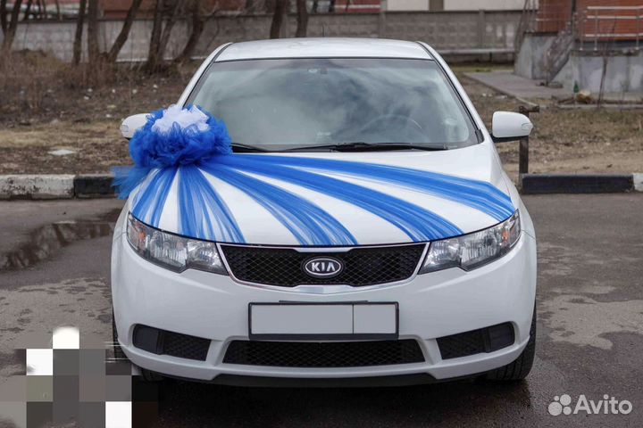 Украшение свадебного авто