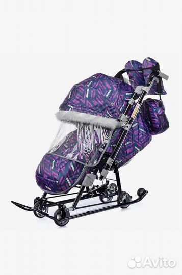 Санки коляска ника
