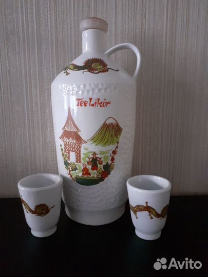 Коллекционные Бутылки керамические из гдр