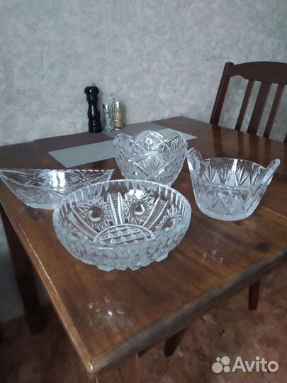 Ваза хрустальная СССР