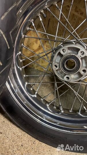 Спицованные колёса Harley Davidson Dyna, комплект