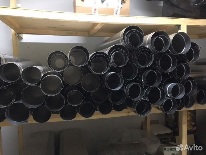 Труба одноконтурная (нерж; оц)