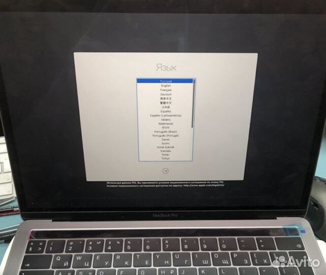 Дисплей Macbook Air 13 M1 2020 A2337 Space Grey