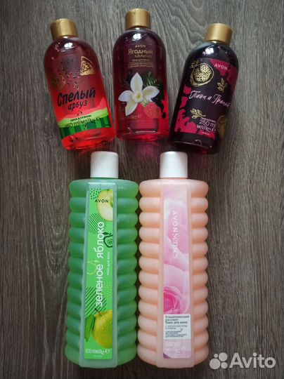 Avon спрей гель пена крем маска