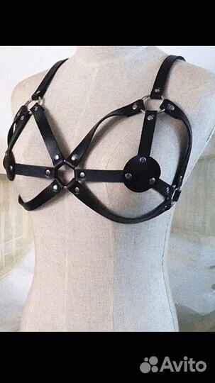 Портупея ремень пояс лиф кожаные ремни на тело