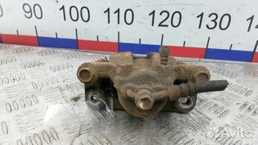 Суппорт тормозной задний левый nissan qashqai J10