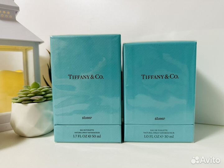 Tiffany & CO Tiffany Sheer Туалетная вода 30 50 мл