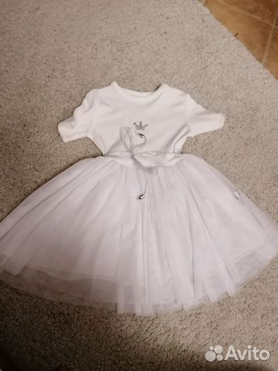 Платье белое