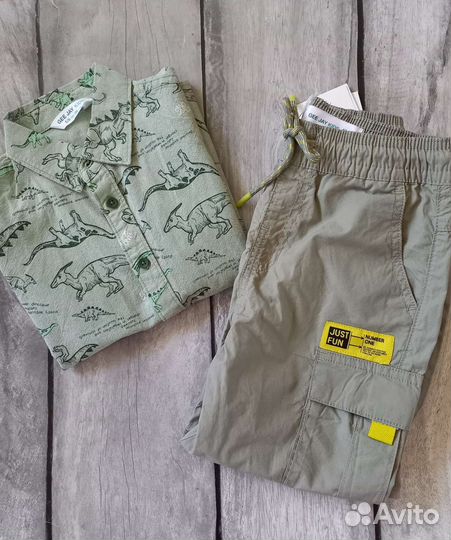 Брюки, рубашка на мальчика H&M,original marines