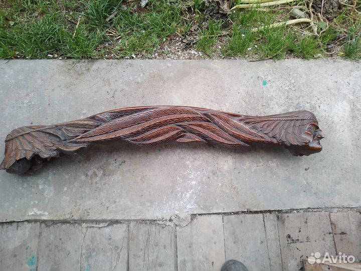 Поручень резной с подсветкой