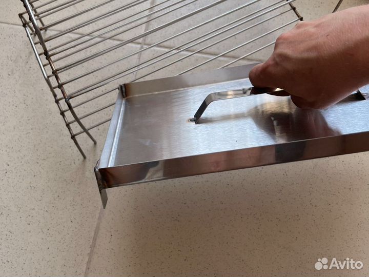 Коптильня средняя 1,5мм 40 на 25см