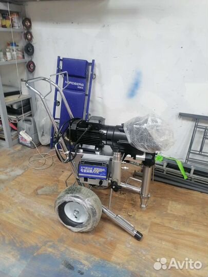 Механизированная шпаклёвка,Аренда, безвоздушка