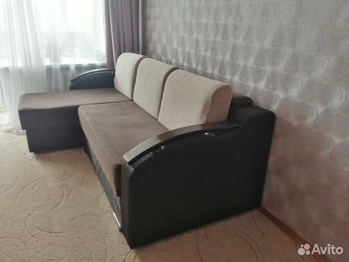 Угловой диван+ кресло