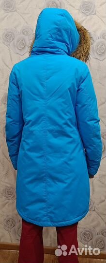 Парка женская зимняя 42 44 с мехом