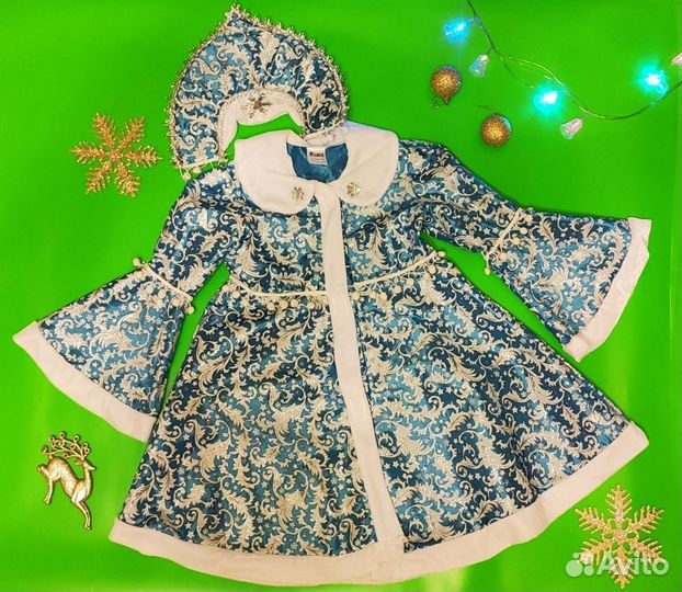 Карнавальный костюм Снегурочка, снеговик