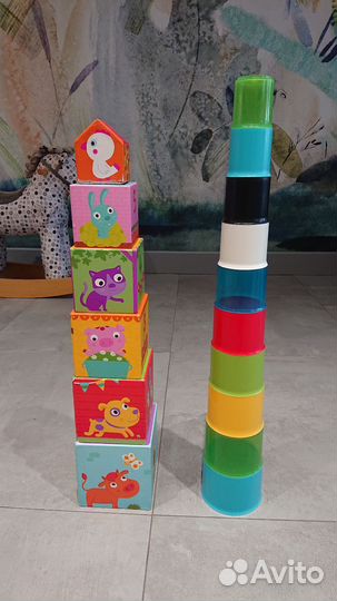 Djeco Topanifarm Топанимо Ферма, ELC Пирамида