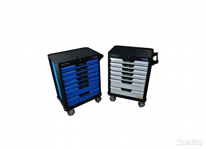 Тележка с 7 ящиками+подарок инструмент