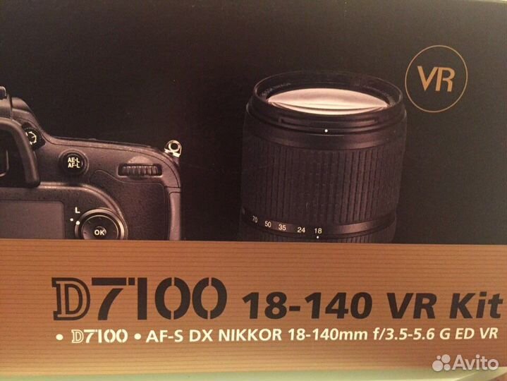 Зеркальный фотоаппарат nikon d7100