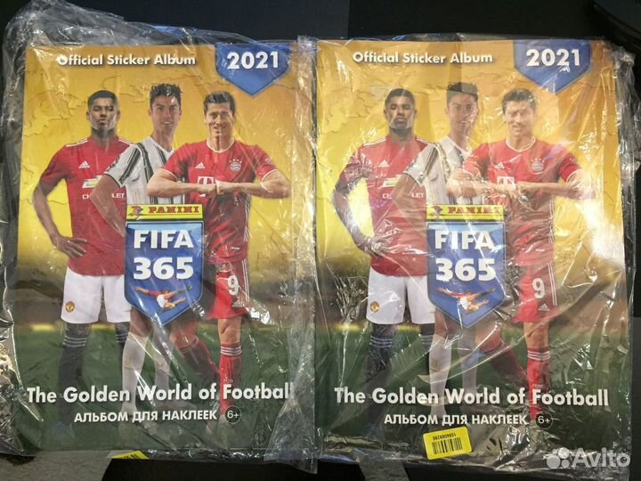 Альбом для наклеек Panini Fifa 365: 2020-2021