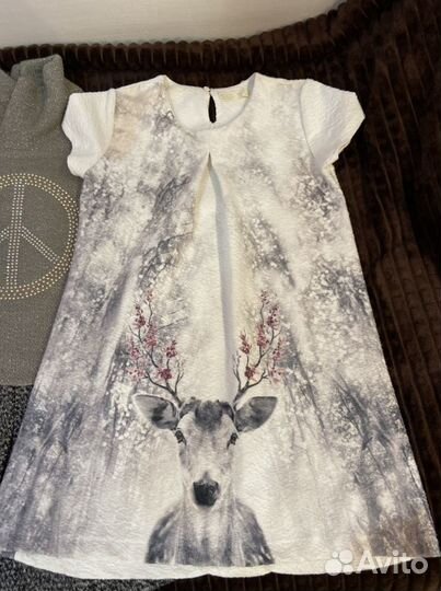 Вещи пакетом на девочку 134-140