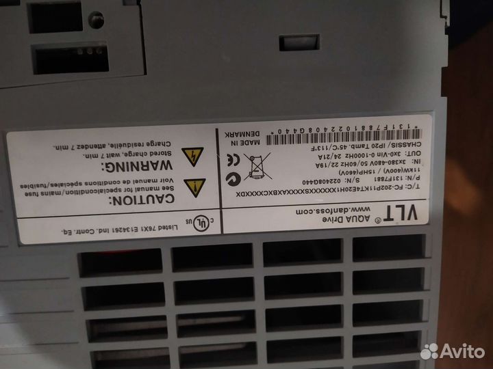 Частотный преобразователь danfoss 380